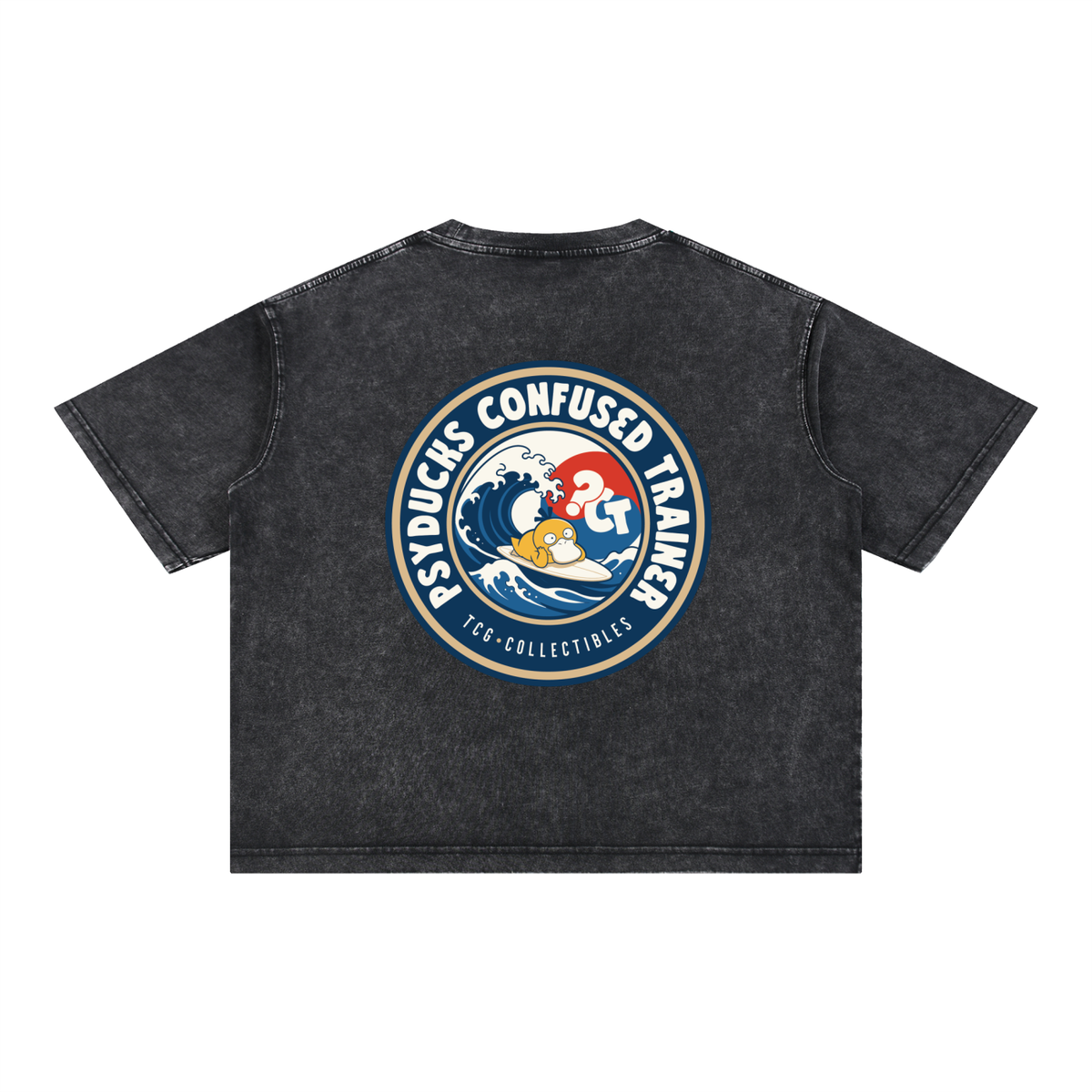Mineral Wash Boxy Cotton T-Shirt