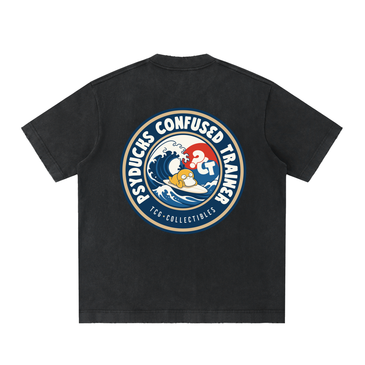 Heavyweight Vintage Washed Frayed T-Shirt