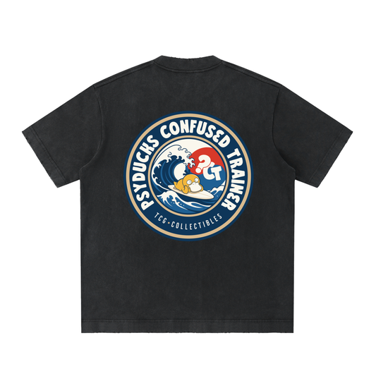 Heavyweight Vintage Washed Frayed T-Shirt